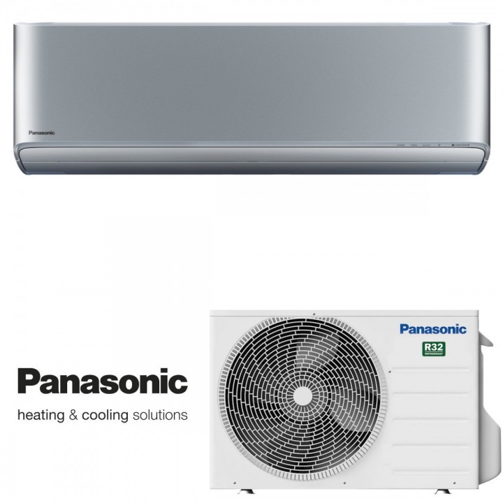 Klimatyzator ścienny Panasonic ETHEREA SILVER 2.5 kW z montażem do 4mb